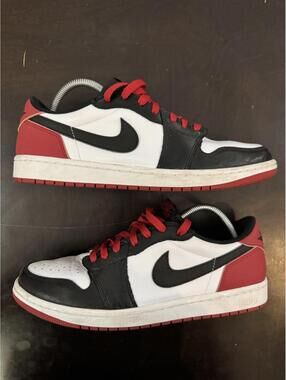 Air Jordan 1 Retro Low OG 'Black Toe'
